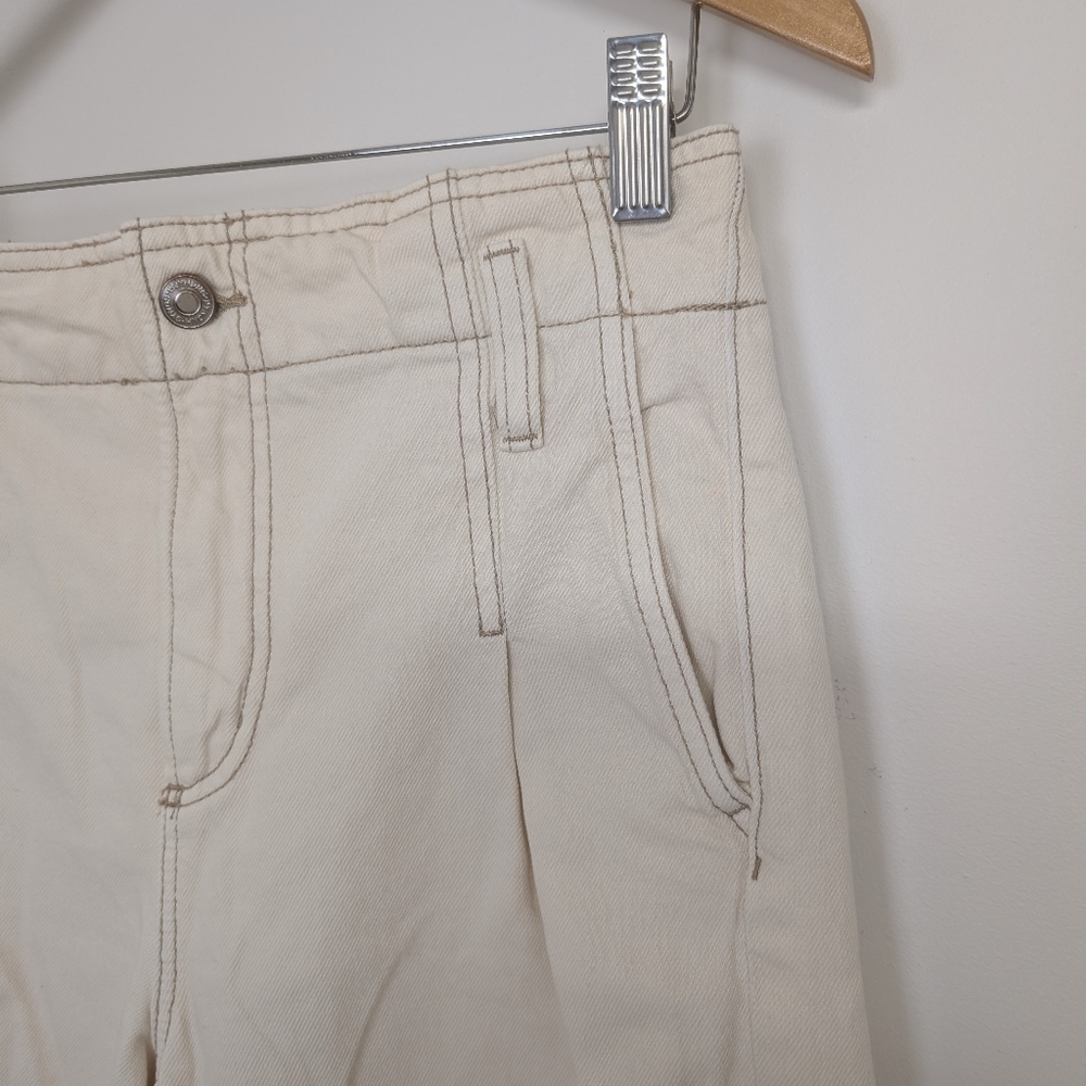 Dynamite Cream High-Rise Boyfriend Jeans - Picture 4 of 9